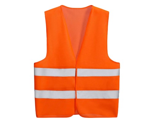 Жилет сигнальный, оранжевый 60 гр